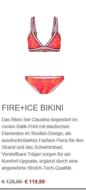 Bikini Fire+Ice Claudine