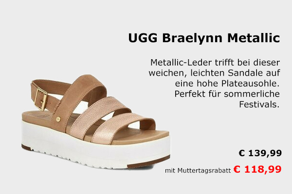 UGG W Braelynn Metallic
