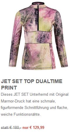 Jet Set Womens Underwear Top Dualtime Print
